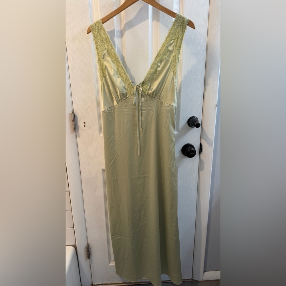 Lime Green Dress
